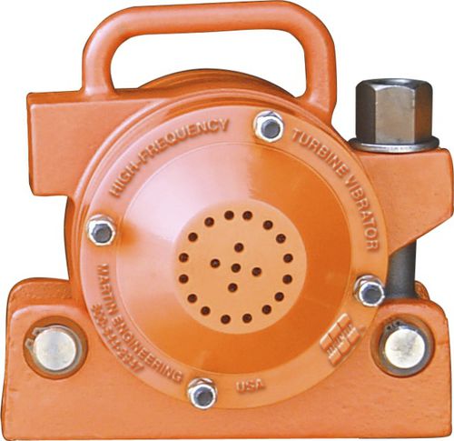 Pneumatic vibrator - Whirlwind - Martin Engineering - turbine / for concrete / high-frequency