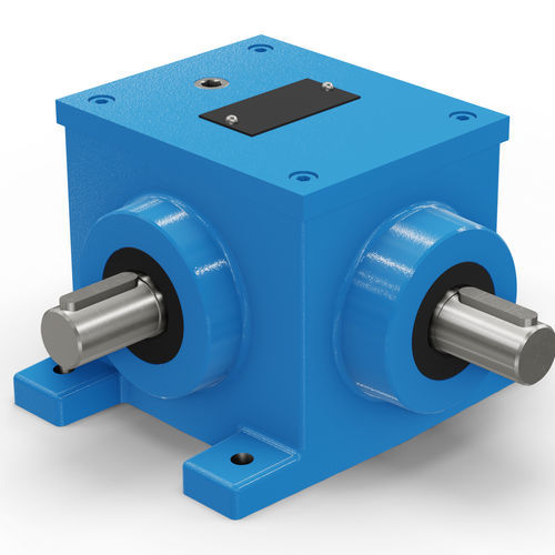 Bevel gearbox - K - Enzfelder GmbH - right angle / solid-shaft / foot-mounted