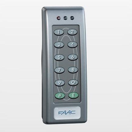 12-key keypad - Minitime series - FAAC SpA - wall-mounted / for access control
