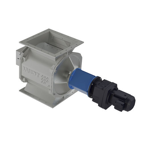 Pneumatic conveying rotary valve - ZS Vario - Jaudt Dosiertechnik Maschinenfabrik GmbH - round-flange / ATEX