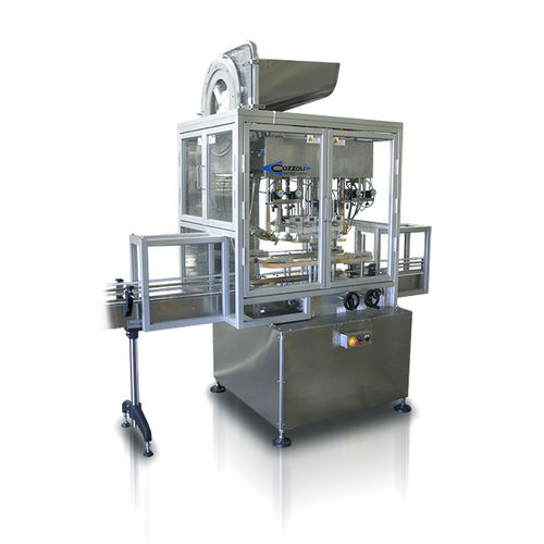 Linear screwcapping machine Versa Cap Cozzoli Machine Company