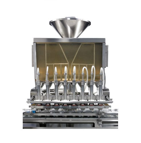 Automatic filling machine - PF - Cozzoli Machine Company - bottle / for powders / for the pharmaceutical industry