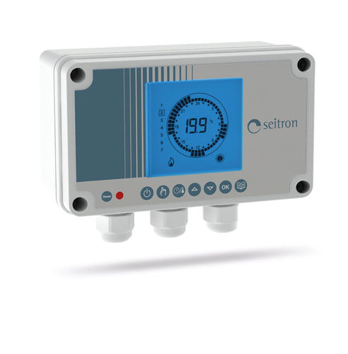 Electronic thermostat - TAG02M - Seitron SpA - programmable / room / digital
