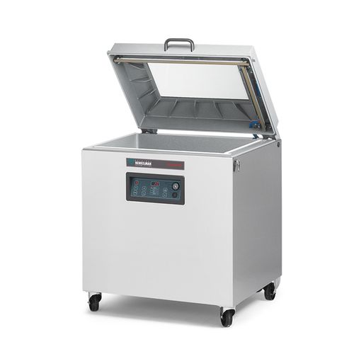 Automatic packing machine - Falcon 80 - Henkelman B.V. - bell type / vacuum / for cardboard boxes