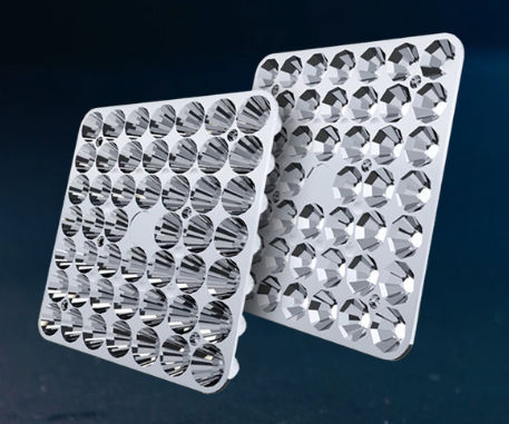 Optical for lighting reflector - KCLP48CRSM Series - KHATOD OPTOELECTRONIC S.r.l. - for LEDs / square