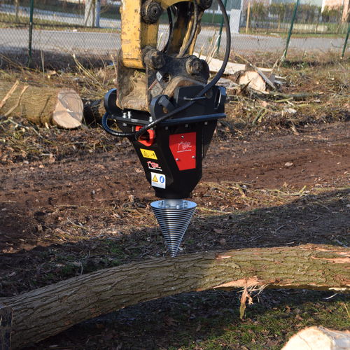 Vertical log splitter - 03.ME.LS-S2 series - ATTEC N.V.