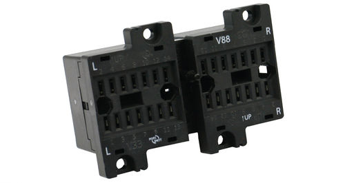 Square-based relay socket - V88  - Mors Smitt BV