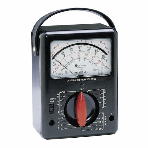 Analog multimeter - 630 - Triplett - portable / 600 V / 120 A