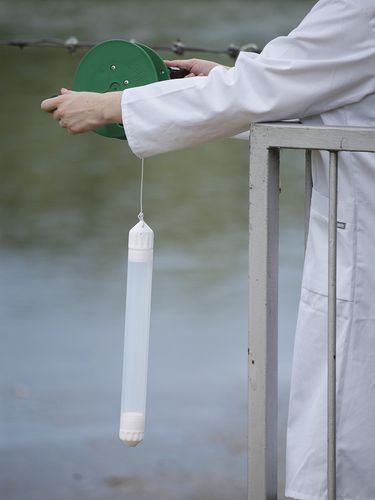 Wastewater sampler - 5308 series - Bürkle - continuous-flow / portable / compact