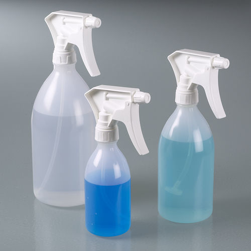 Spray vial - 0309 series - Bürkle - stainless steel / LDPE / polypropylene