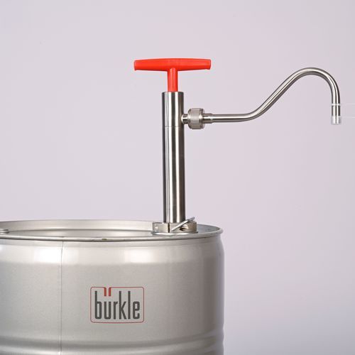 Drum pump - 5601-0400 - Bürkle - piston / water / for chemicals