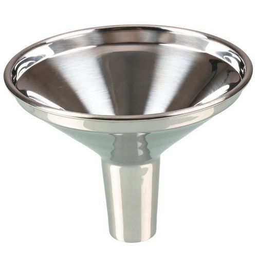 Powder funnel - 9604-0100 - Bürkle - stainless steel / filter / for liquids