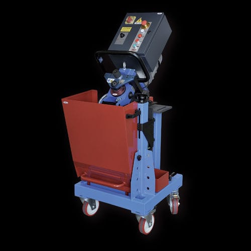Beveling machine with adjustable angle - Art. 900 - OMCA - electric / mobile / for sheet metal
