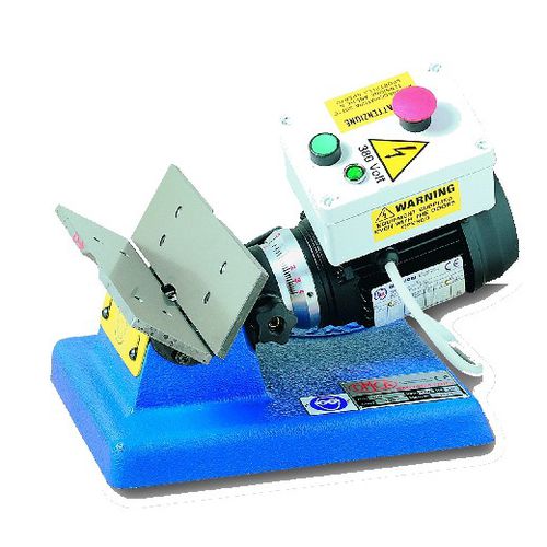 Bench beveling machine - Art.400 series - OMCA - electric / for sheet metal / with adjustable angle