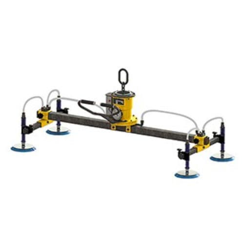 H-shaped vacuum lifting device - U02-4Q - VACU-LIFT Transportsysteme GmbH - for metal sheets / glass plate / for aluminum plate