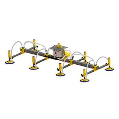 Single-girder vacuum lifting device - H-8Q-750 P - VACU-LIFT Transportsysteme GmbH - for sheet metal / horizontal / pneumatic