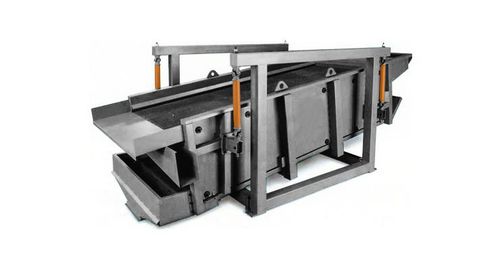 Linear vibrating screener - SEGEM - for powders