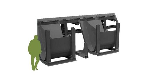 Log separator - SEGEM - magnetic