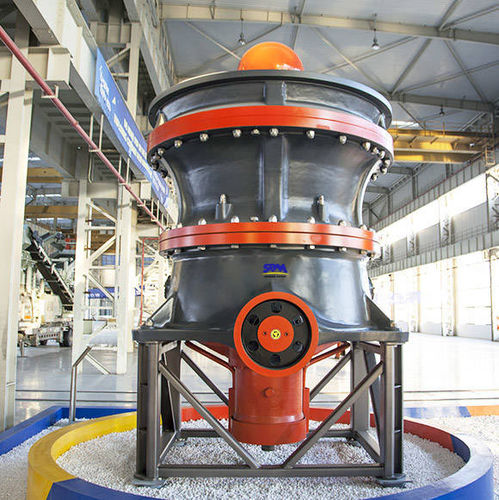 Hydraulic cone crusher - HST series - Shibang Industry & Technology Group Co., Ltd. - stationary / for mineral material / limostone