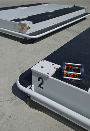 Battery-powered self-propelled trailer - TPP 10 - Seaqx NV - 2-axle / for heavy loads / lifting
