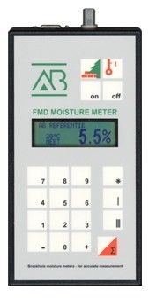 Solids moisture meter - FMD6 - Brookhuis Micro-Electronics - capacitive / with digital display / portable