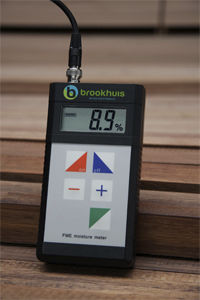 Wood moisture meter - FME   - Brookhuis Micro-Electronics - building materials / dielectric / with digital display