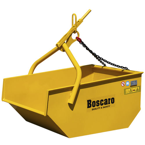 Self-discharging boat skip - A-C series - Boscaro s.r.l.