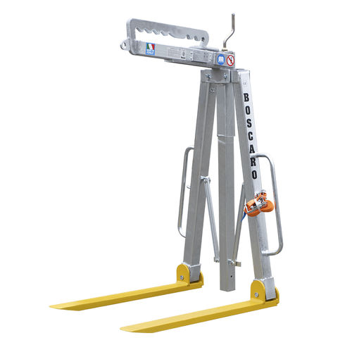 Mobile fork - MBACR-ZN - Boscaro s.r.l. - manual