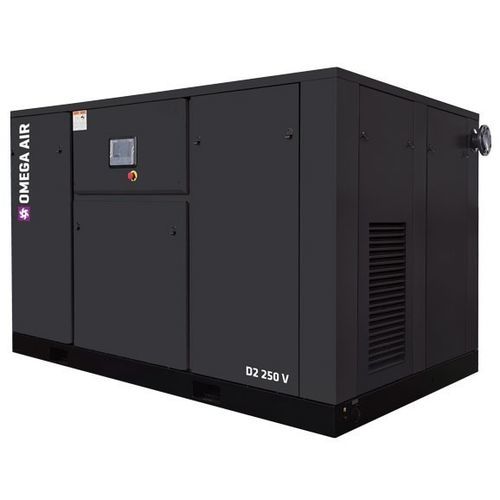 Air compressor unit - D2 132-280V - OMEGA AIR d.o.o. Ljubljana - screw / silent / multi-stage