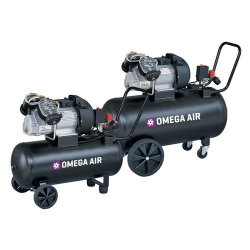 Air compressor unit - DI 365 - OMEGA AIR d.o.o. Ljubljana - piston / positive pressure / with oil injection