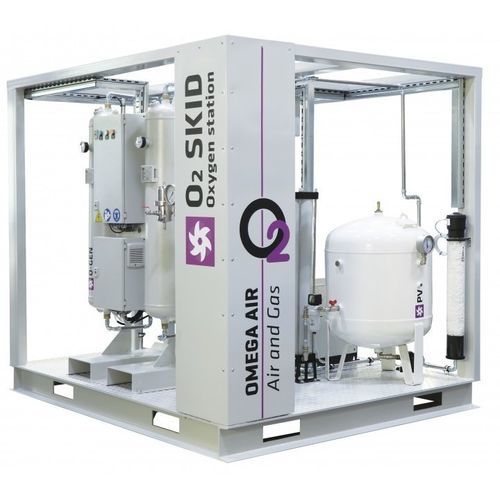 Industrial oxygen generator - O2 SKID - OMEGA AIR d.o.o. Ljubljana - PSA / containerized / on skid