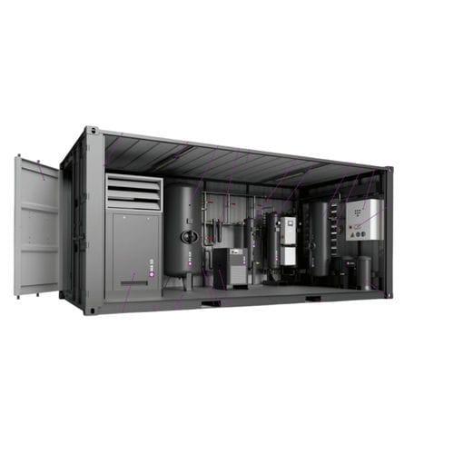Ultra high-purity nitrogen generator - N2 BOX - OMEGA AIR d.o.o. Ljubljana - dry / high-purity / UHP