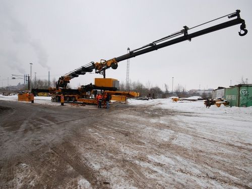 Truck-mounted crane - 3000  - Effer S.p.a - telescopic / for heavy-duty applications / lifting