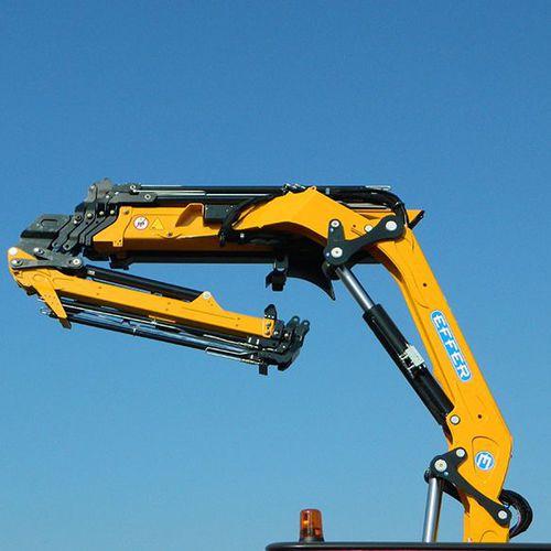 Truck-mounted crane - 215  - Effer S.p.a - folding / lifting / hydraulic