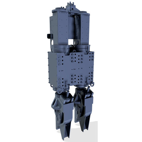 2-cylinder pile-driving hammer - DAWSON CONSTRUCTION PLANT LIMITED - hydraulic