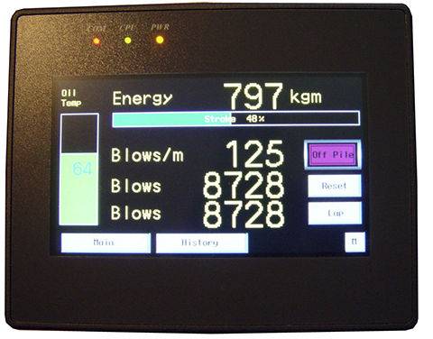 Monitoring control system - DAWSON CONSTRUCTION PLANT LIMITED - electric / for construction equipment