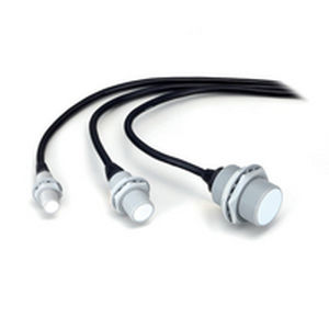 Inductive proximity sensor - EV-F series - Keyence - cylindrical / M18 / M12