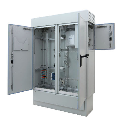 Outdoor cabinet - Inorax-09 - Alto Parana s.a. - floor-mounted / door / aluminum