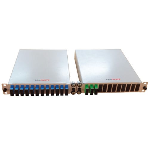 Fiber optics patch panel - CAN-FPP-650 - Alto Parana s.a. - 19" / 1U