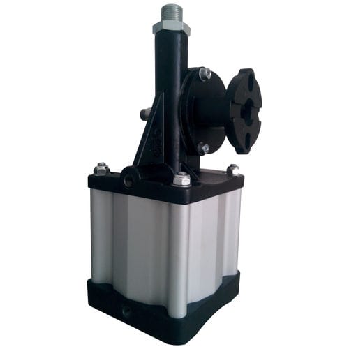 Pneumatic valve actuator - ACP13 - Özbekoglu - rotary / piston / double-acting