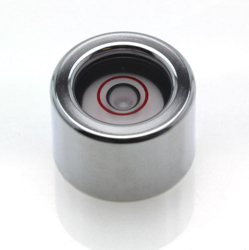 Round level vial - CI series - Level Developments Ltd - built-in