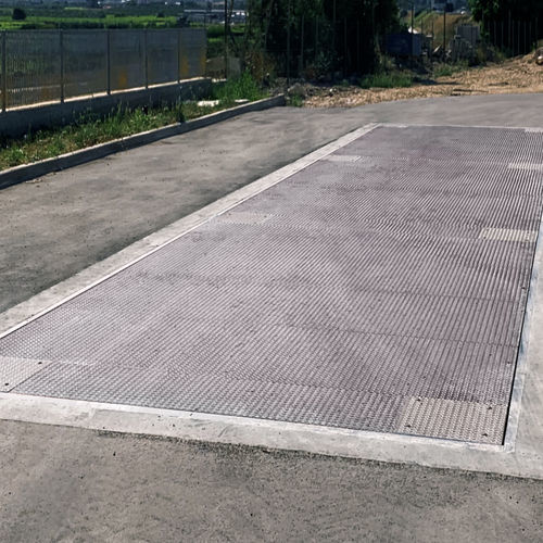 Rugged weighbridge - I Bilanciai Srl - corrosion-resistant / steel / for vehicles