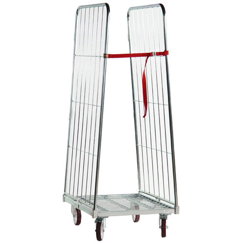 Multipurpose roll container - MR060815-2S - Arcawa GmbH - wire mesh / 2-panel