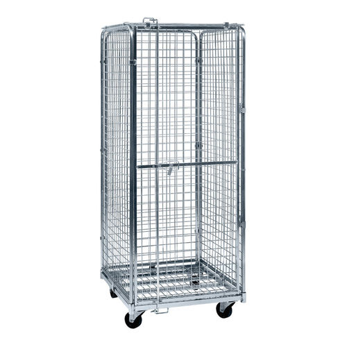 Multipurpose roll container - SRC070818 - Arcawa GmbH - shelf / 4-panel / wire mesh