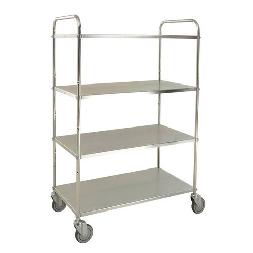 Order-picking trolley - AKM 4125-EB - Arcawa GmbH - metal / 4 levels / multipurpose