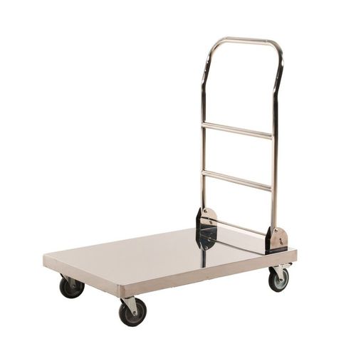 Transport cart - AKM 60360 - Arcawa GmbH - stainless steel / platform / multipurpose