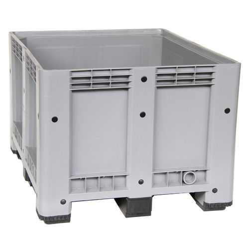 HDPE pallet box - 1091C.300.554 - Arcawa GmbH - for bulk materials / lid stacking / for heavy loads