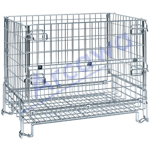 Wire mesh pallet box -  PCMK1258510 - Arcawa GmbH - storage / transport / for bottles