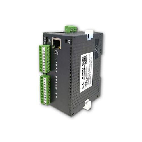 DIN rail PLC - FL055-0808N-V2 - Renu Electronics GmbH - micro / analog inputs / digital input