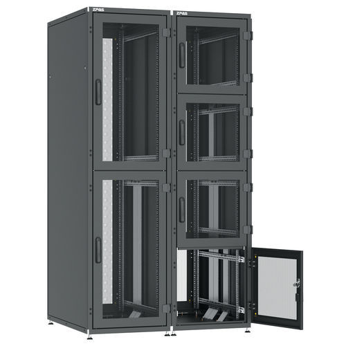Wall-mount enclosure - DSR IT - ZPAS - 19" rack / modular / stainless steel